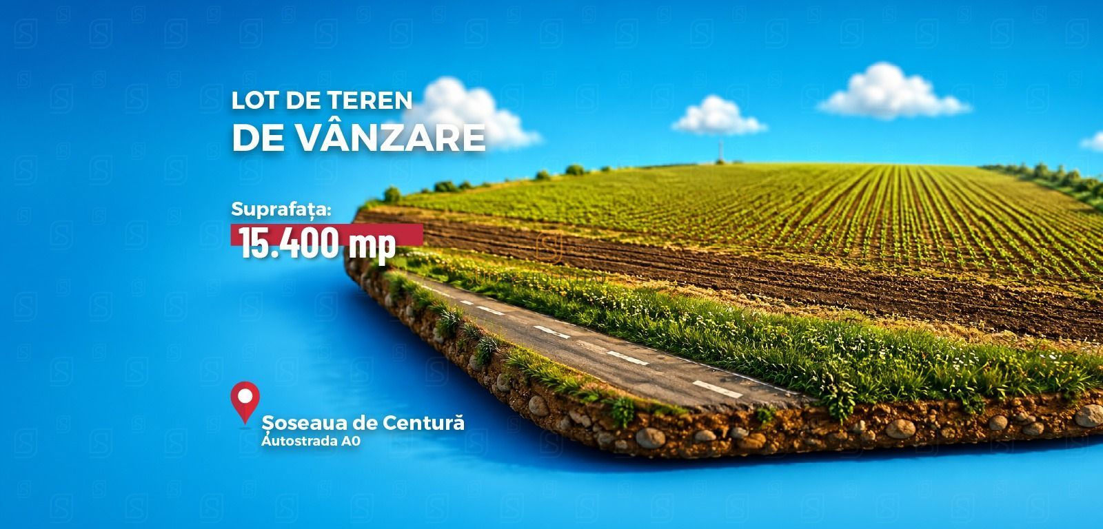 Teren intravilan 15.400 mp | 39 ml deschidere | Sector 4 – Jilava - Poză 2