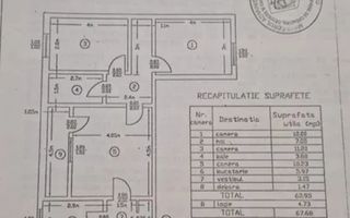 Apartament 3 camere I Drumul Taberei - Schiță 7