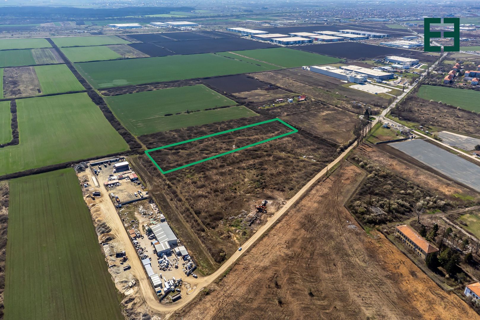 Teren intravilan cu PUZ aprobat - 23700 mp - Ghiroda - Timiș - Poză 2