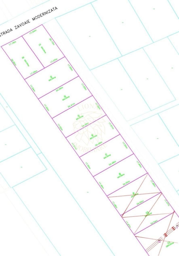 Parcele teren intravilan 500/600 mp-utilitati-front la strada-Zavoaie - Poză 2
