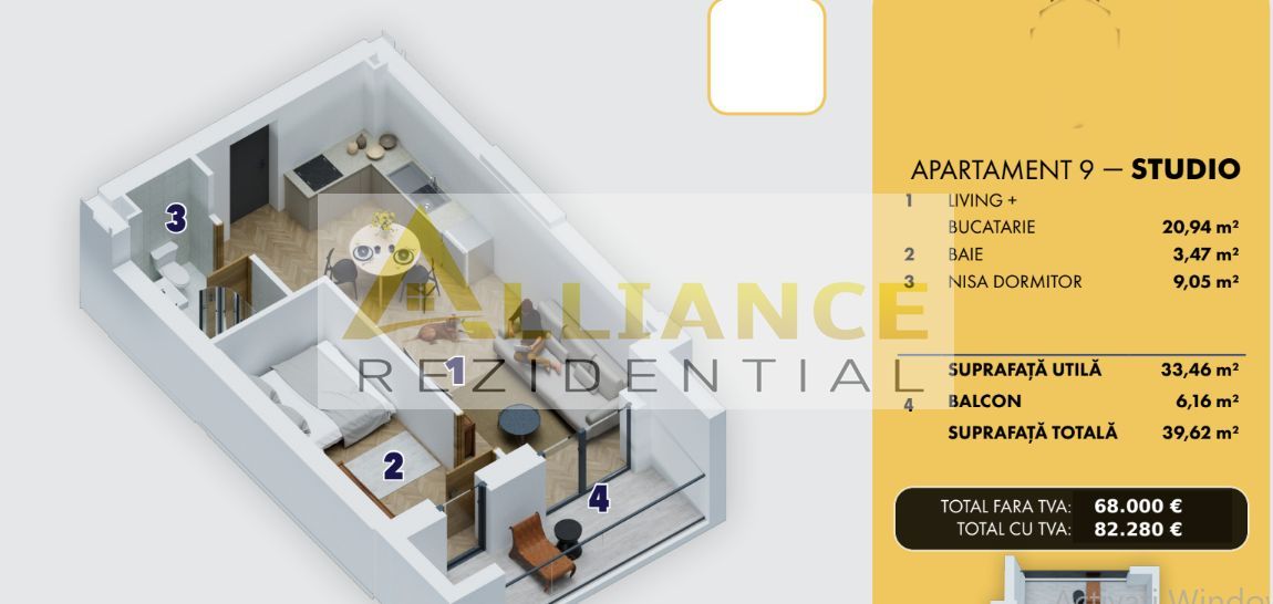 Apartament 2 camere | Popești-Leordeni | 7 minute  metrou Berceni - Poză 2