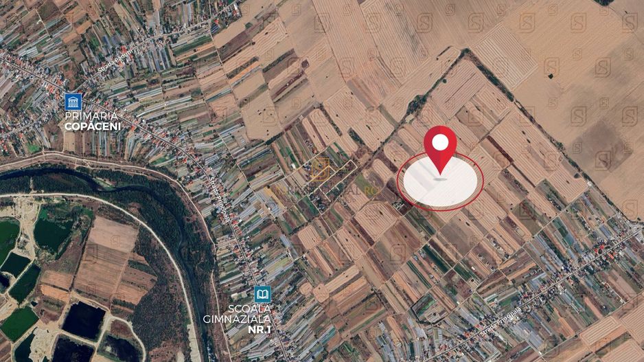 Teren de vânzare – 2.915 mp | Comuna Copăceni, Ilfov - Poză 2