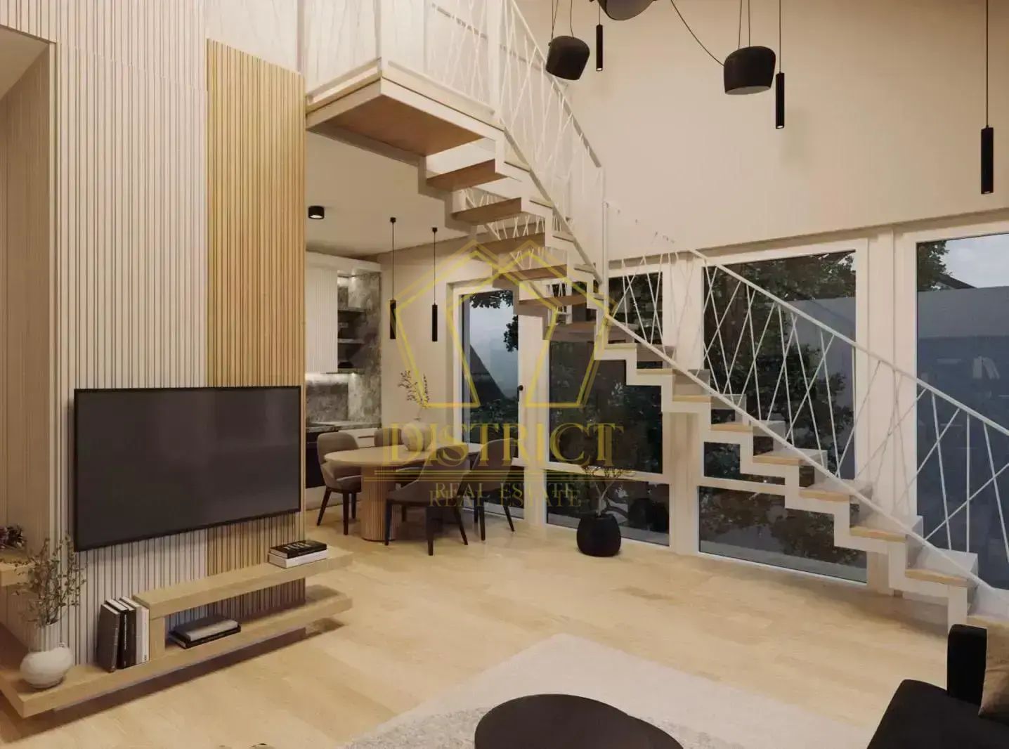 Apartamente moderne cu 3 camere,scara interioara | Complex Studentesc - Poză 14