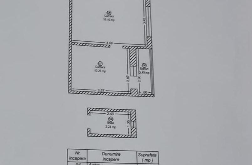Apartament 2 camere-Calea Girocului-Etaj 3-Centrala proprie - Poză 6