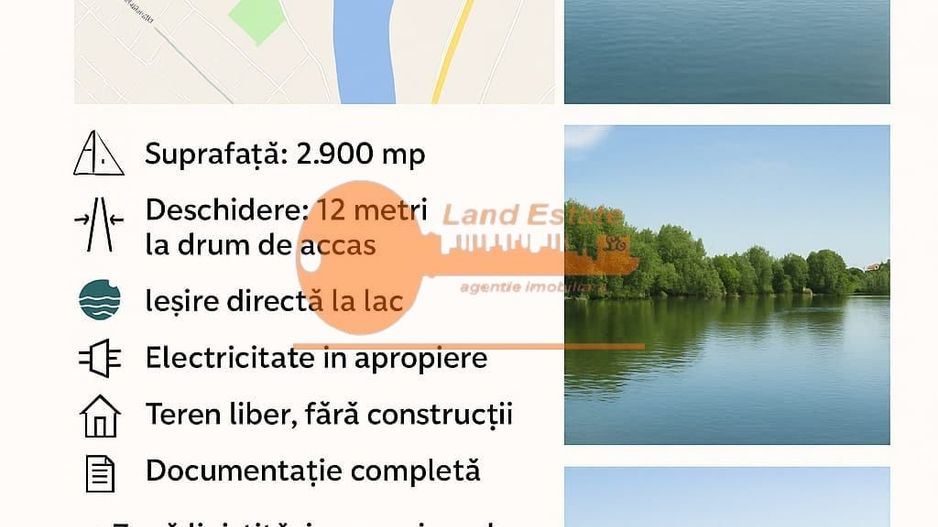 Teren de vanzare in zona Mogosoaia (Iesire la Lac) - Poză 1