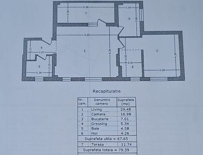 Vanzare 2 camere 67mp utili -parcare -Bucurestii Noi - Poză 8
