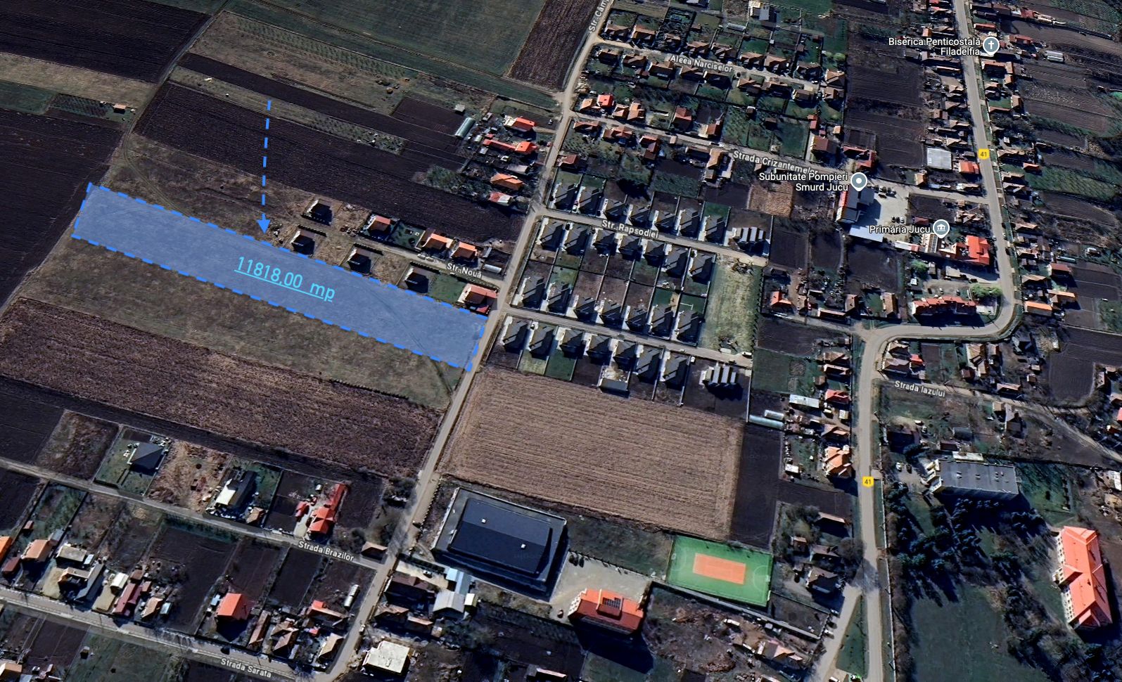 Oportunitate Investițională în Jucu de Sus – Teren Intravilan 5900 mp - Poză 2