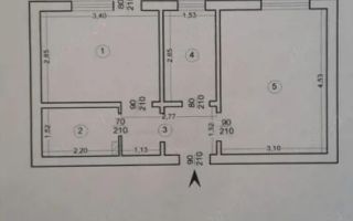 De vanzare apartament 2 camere decomandat, Tatarasi, etaj intermediar - Poză 1