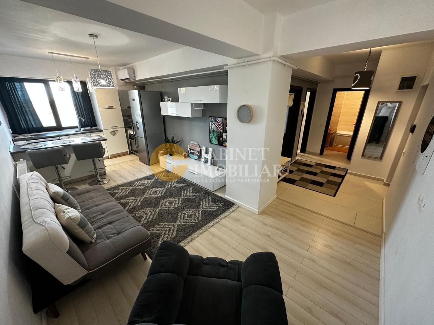 Tatarasi Dispecer Bloc NOU INTABULAT- 3 camere etaj 5 cu LIFT - BOXA - mobilat - Poză 1