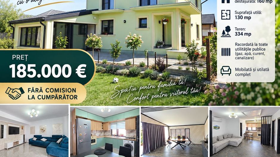 CASA individuală P+1E cu teren 334 mp, VASLUI - zona KAUFLAND; - Poză 1