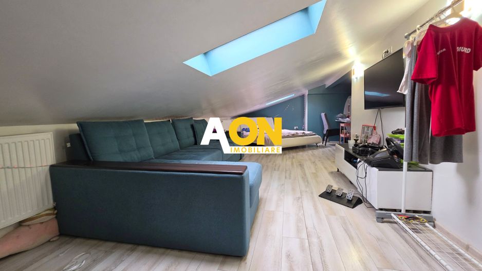 Apartament 3 camere + mansarda, cu garaj și boxă, mobilat, bloc nou - Poză 13