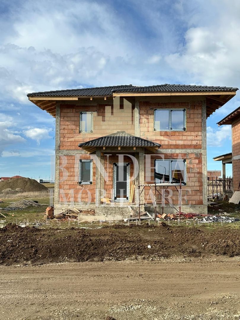 Casa individuala P+ 1, 4 camere 130mp utili, Giarmata- cartierul Primaverii - Poză 1