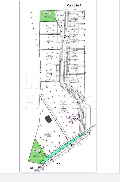 Teren pentru Casa PUZ Aprobat, Toate  Utilitatile - Poză 1