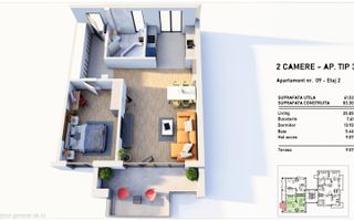 Apartament 2 camere, bloc nou, Braytim - Comision 0% - Poză 5