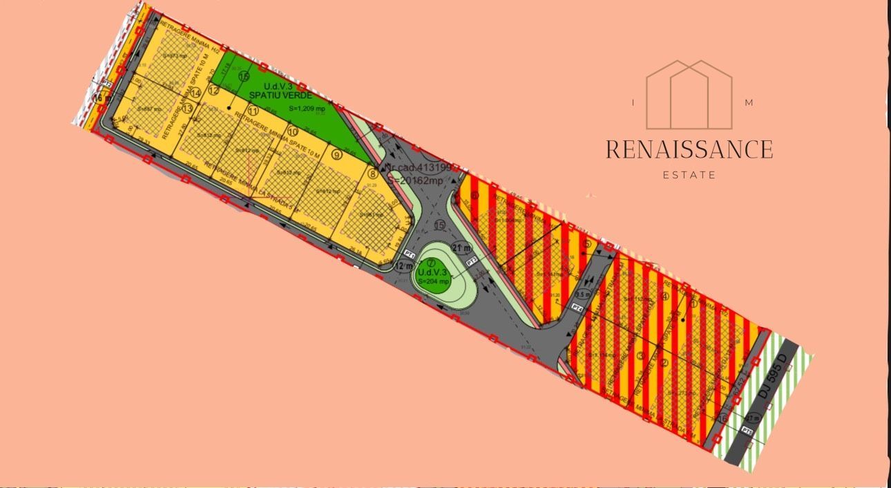 Mosnita Noua Teren PUZ Aprobat 12 Blocuri | 20.162mp | Utilitati - Poză 2