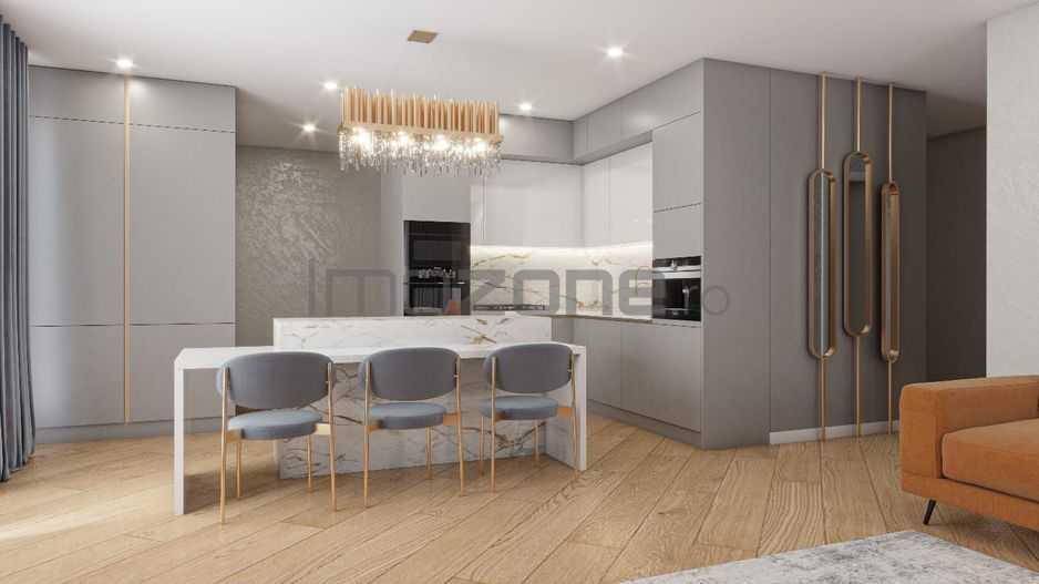 PENTHOUSE-DEOSEBIT, 4 CAMERE, 3 DORMITOARE, 3 BAI, TERASA 140,  BLOC FINALIZAT - Poză 3