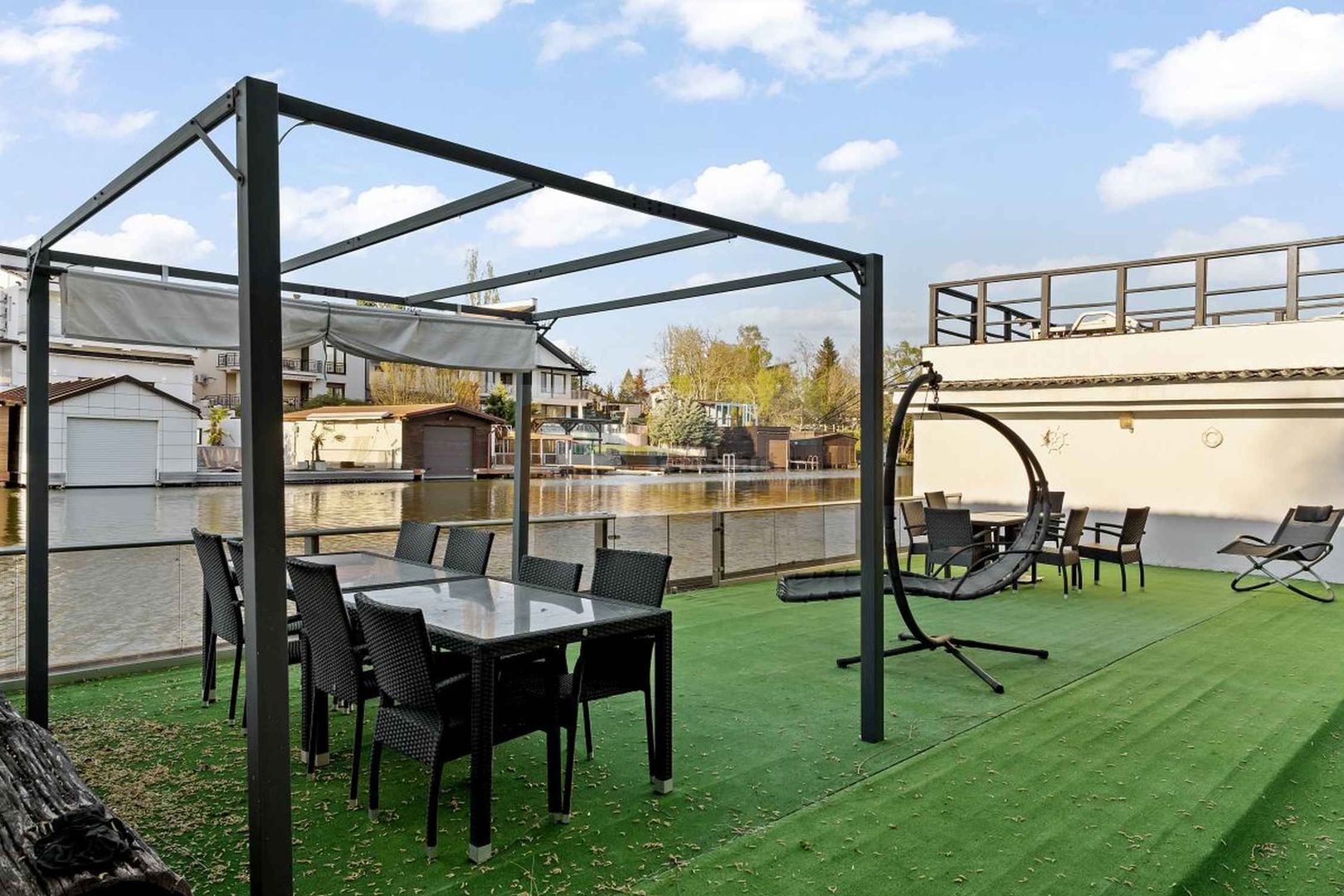 Deschidere Lac Snagov, Semineu, Garaj barca cu lift, ponton - Poză 63