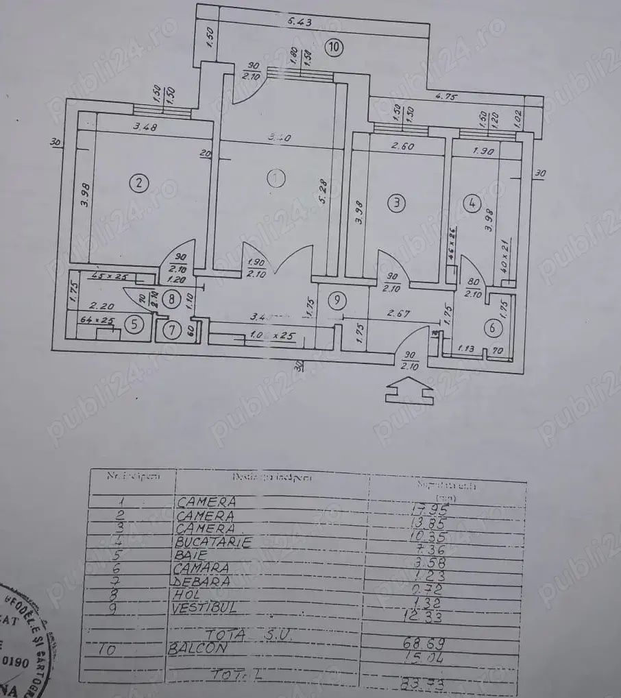 Apartament de vanzare 3 camere decomandat, Sos Pantelimon - Poză 10