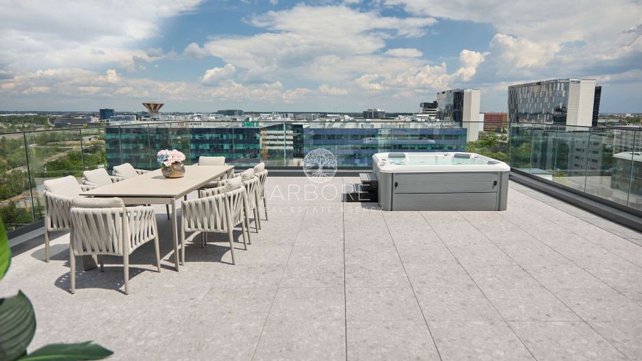 Penthouse premium whit 4 rooms ,111 sqm+terrace 90 sqm | Bucharest - Poză 4