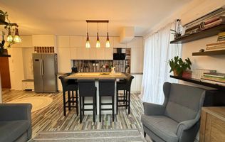 Apartament 2 camere, 52mp, 2 terase, parcare, zona Edgar Quinet