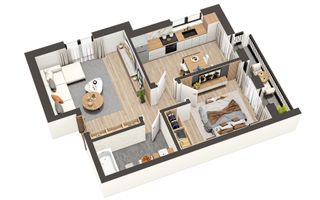 Apartament 2 camere decomandate proiect Premium Ratiu- Selimbar - Poză 10
