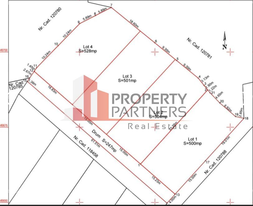 Teren intravilan 500 mp sau 1000 mp în Zarnesti –Tohanita incepand cu 17500 euro - Poză 4