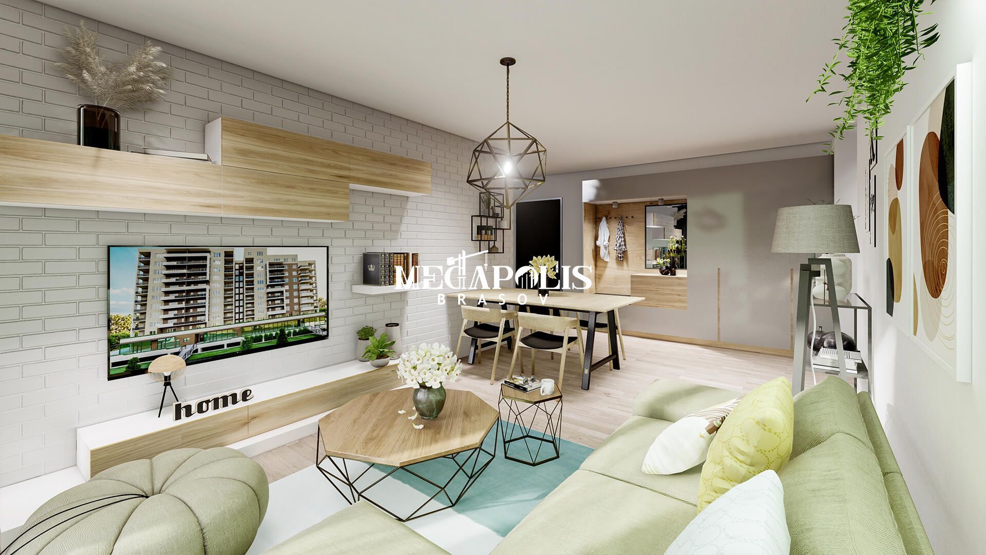 Apartament 2 camere/ Coresi/ Plata Transe/Credit - Poză 3