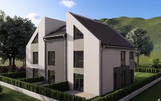 Vilă Triplex 4 Cam Arhitectură Modernă- Grădină Individuală -Panouri solare - Poză 8