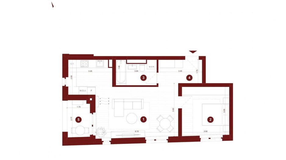 Apartament 2 camere Vladimirescu, Bloc Nou, comision 0%, - Poză 4