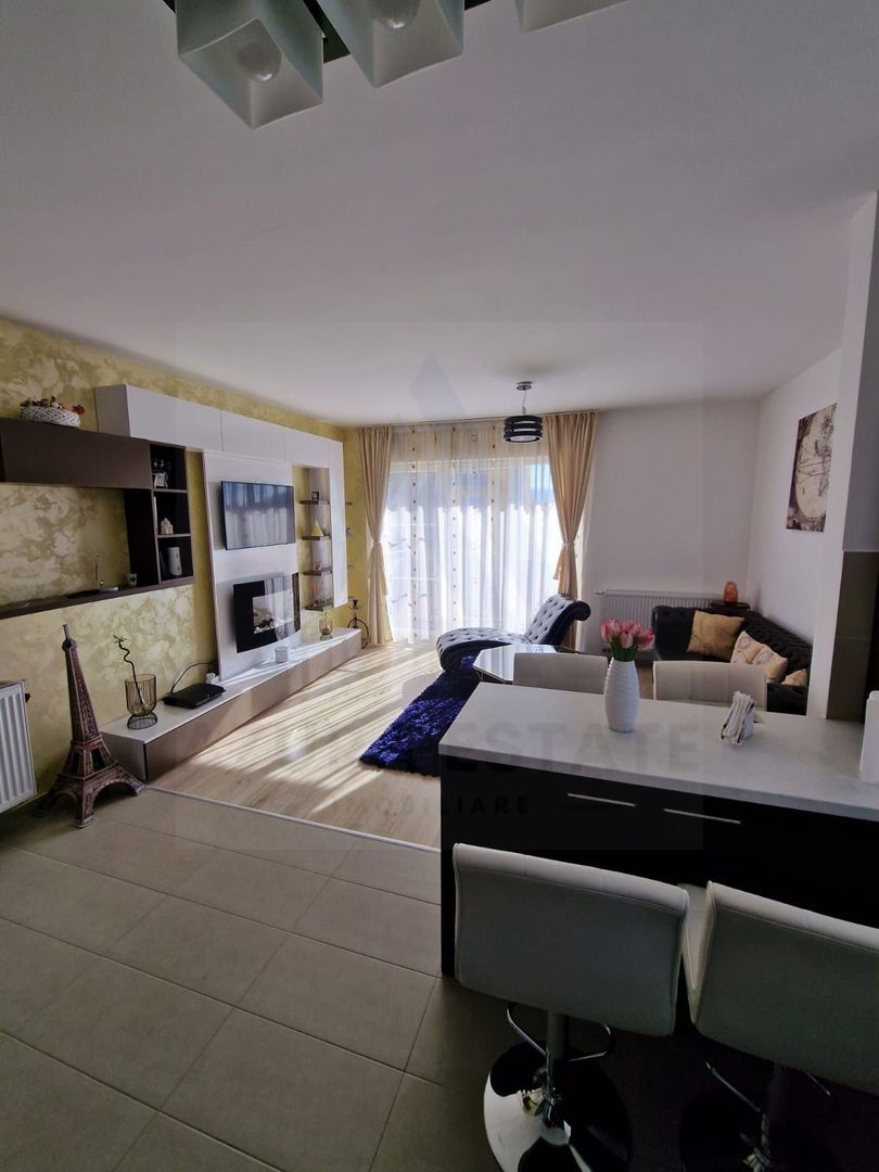 Apartament modern 3 camere 64 mp utili etaj 2 balcon parcare Selimbar - Poză 3