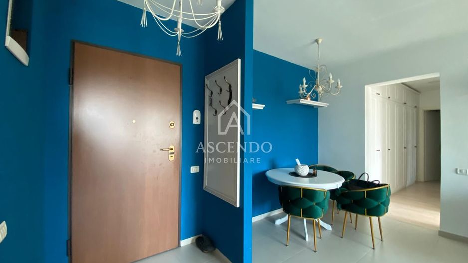 Apartament 3 camere, 2 bai premium mobilat lux , cu parcare inclusă - Poză 5