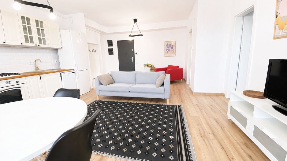 Chirie apartament 2 camere - zona de Vest - 51mp+terasa, Sibiu - Poză 1