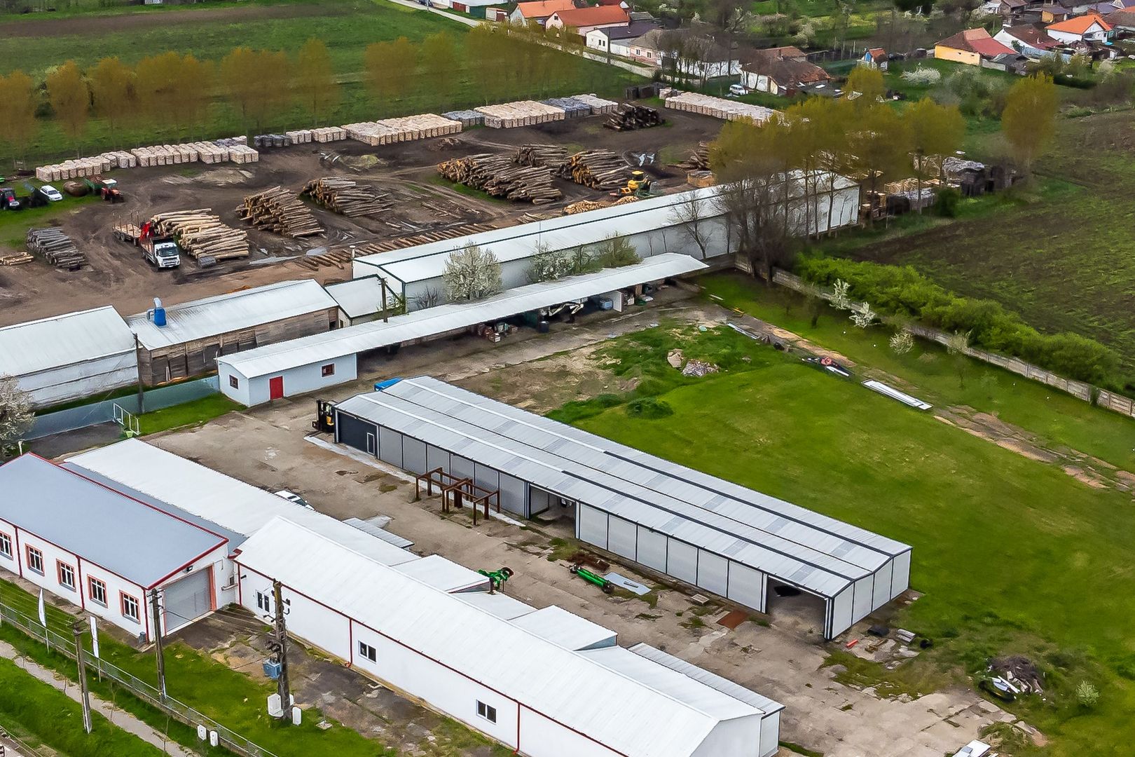 Hale depozitare/producție 2.000 mp si 10.000 mp teren în Pecica - Poză 2