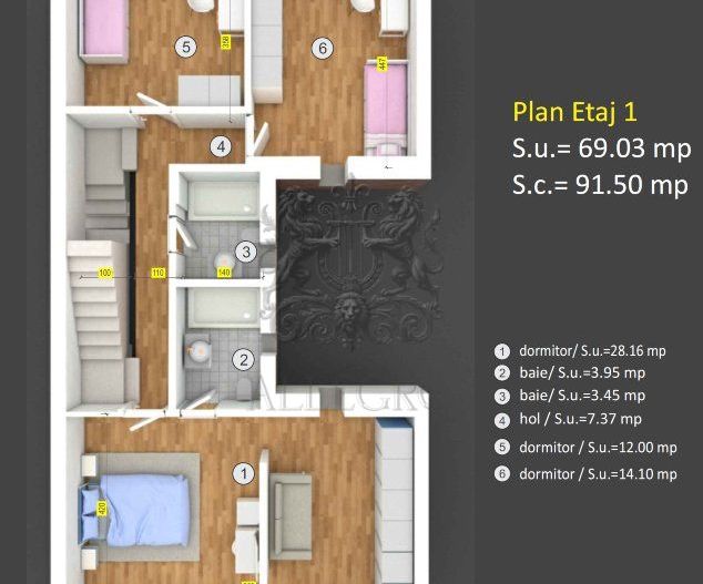Domenii | Teren | 208 mp | Strada Lotru | PUD Aprobat Casa - Poză 11