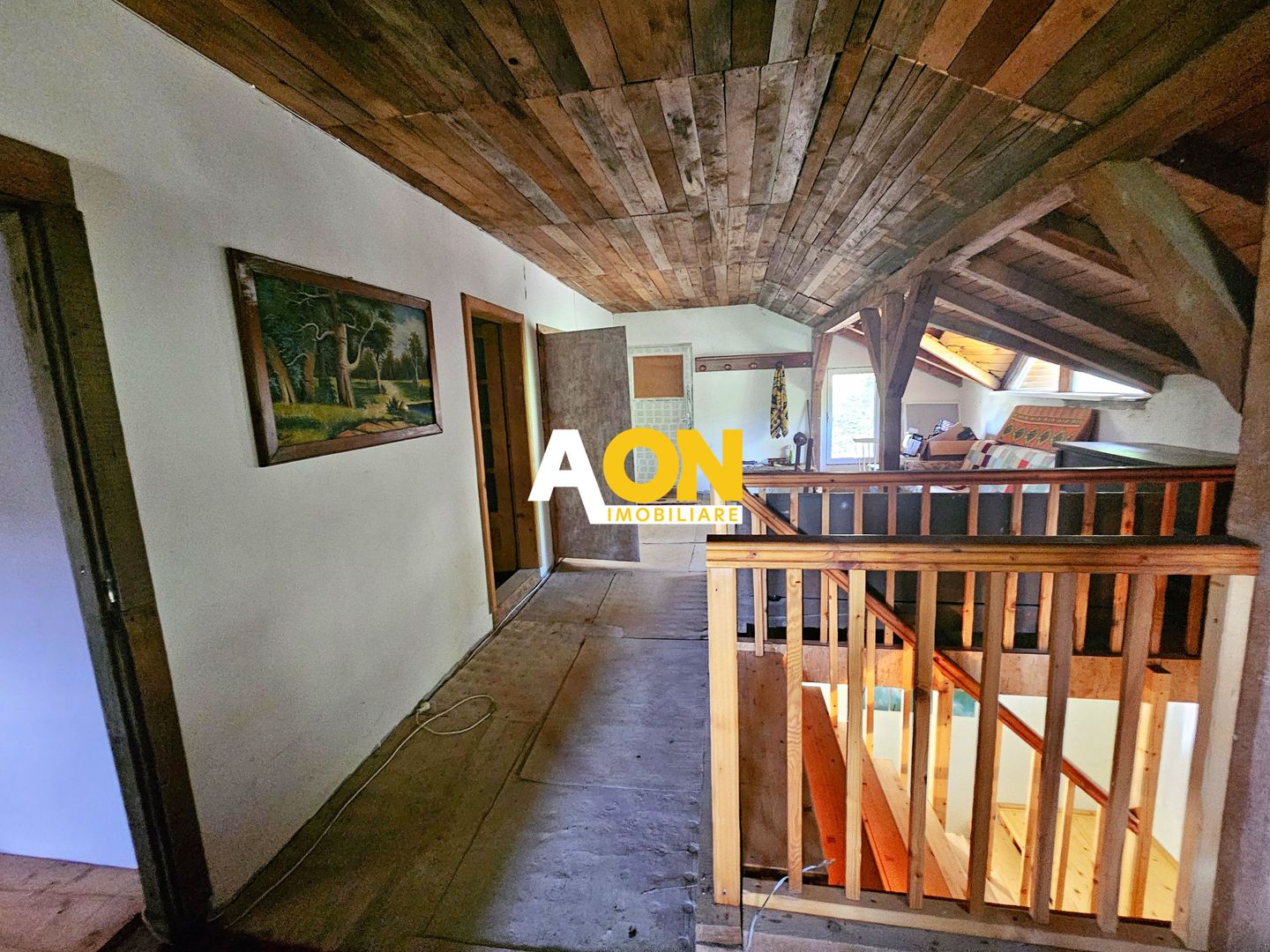 Casa tip cabana de vacanta, 5 camere, 2300 mp teren, zona Schit - Poză 13