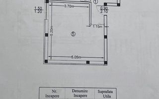Apartament 2 camere mobilat - Lac Rediu - 70.000 euro ! - Schiță 7