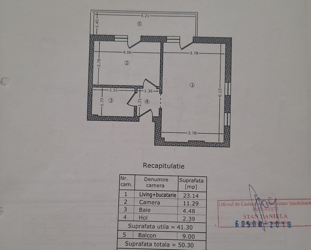 Apartament cu doua camere, Aparatorii Patriei, 92.600€ - Poză 9