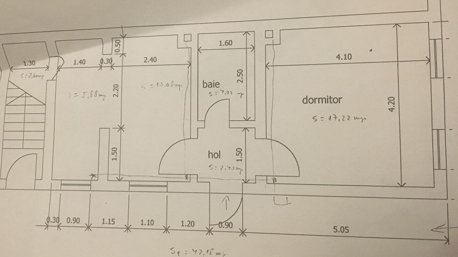 Vânzare apartament cu 2 camere într-o casă interbelică, zona Popa Nan - Poză 7