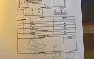 AP. 2 CAMERE THEODOR PALLADY, PARCARE, INCALZIRE PARDOSEALA, COMIS 0% - Schiță 16