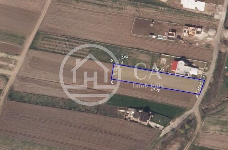 Teren intravilan de vanzare cu o suprafata de 1137 mp, Nojorid, Bihor - Poză 1