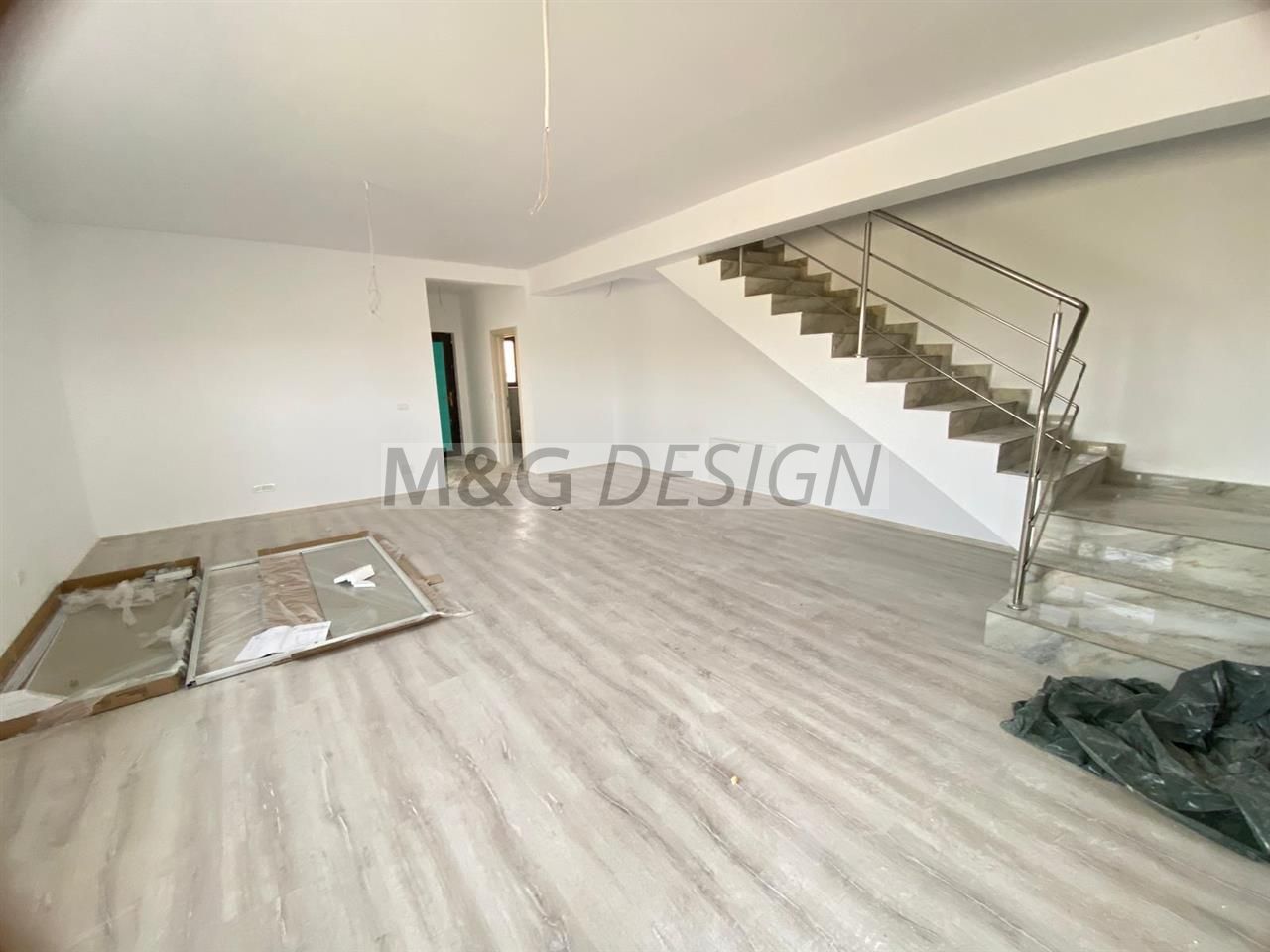 Vand duplex P+E 120mp 3 bai 4 dormitoare Mosnita Noua - Poză 2