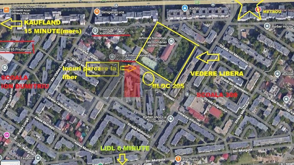 Apartament 3 CAMERE - 70mp - 5 MIN GORJULUI - parcul liniei FAZA 3 - 4 min - Poză 2