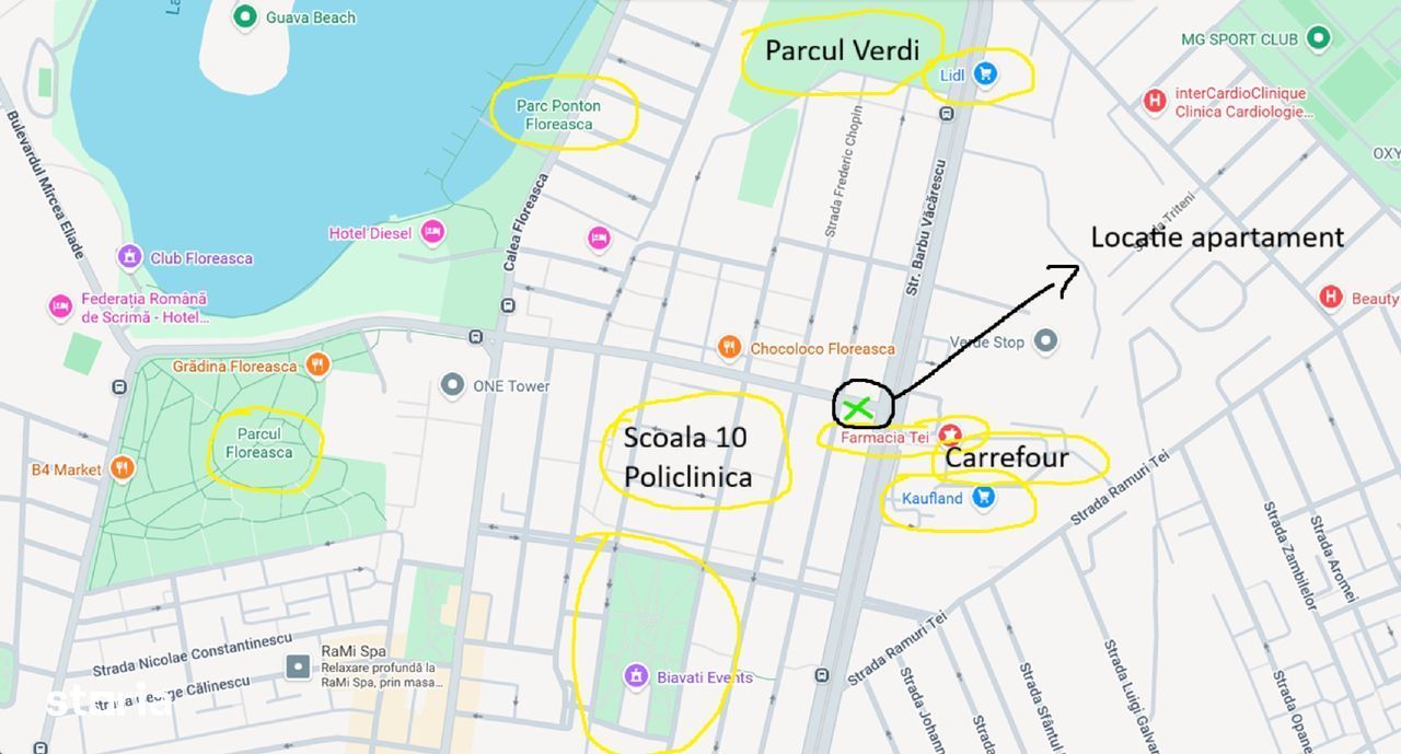 Apartament 3 camere - Floreasca - Poză 17