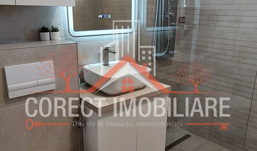 🏙 Apartament modern cu 2 dormitoare și priveliște superbă –400 €/luna - Poză 8