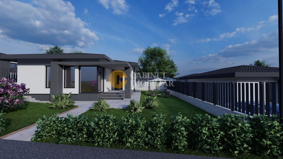 Casa Mediteraneana Visan Bucium PREMIUM 400mp teren 3 camere - Poză 1