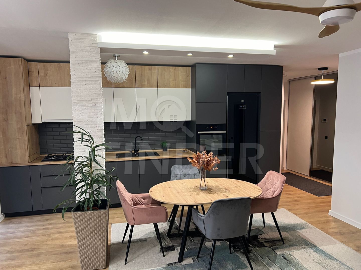 Apartament 3 camere Buna Ziua, predare la cheie, zona Liceul ELF - Poză 1