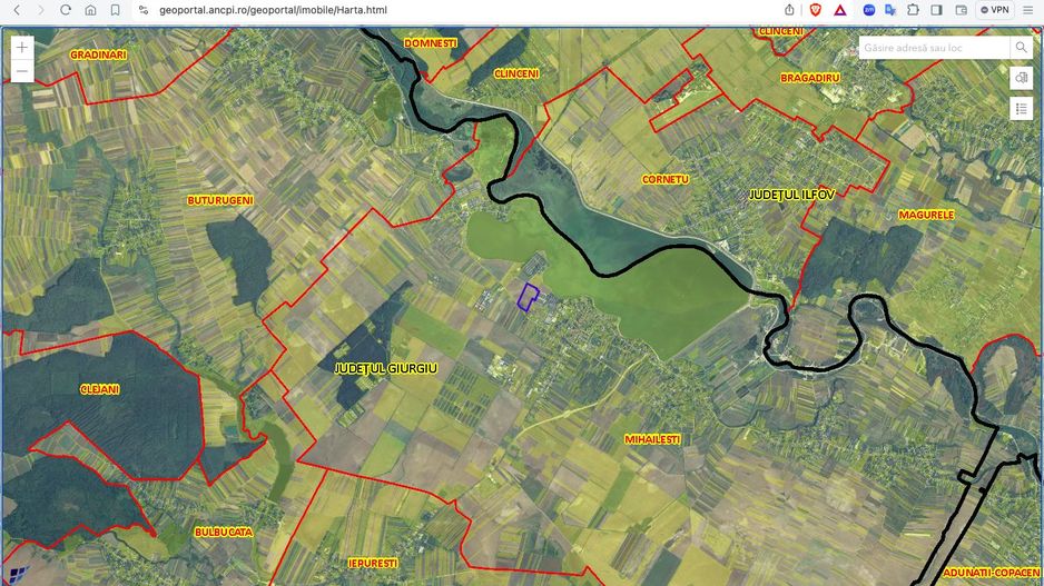 Teren extravilan Mihailesti 15 ha - Poză 19