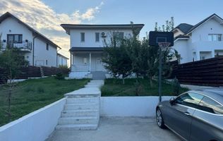 Vând casă lângă lacul Crevedia, complet mobilată și utilată, plus magazie