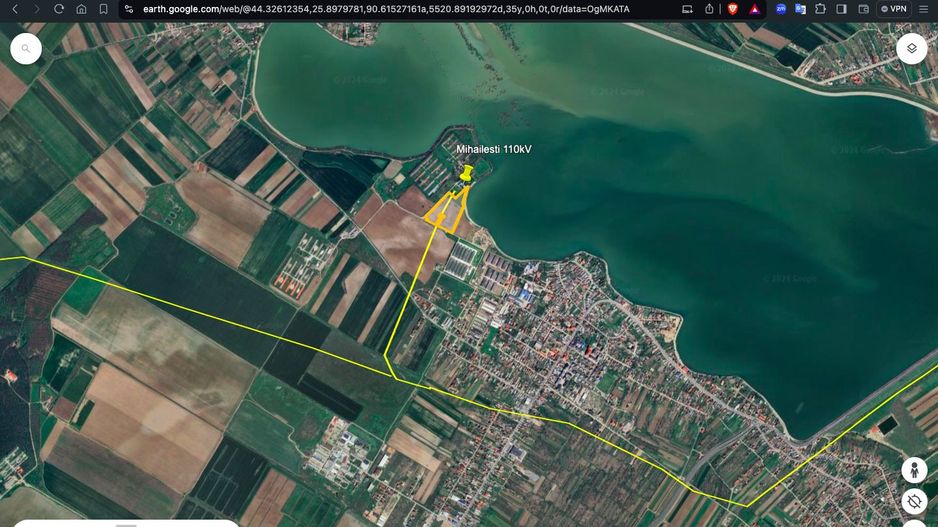 Teren extravilan Mihailesti 15 ha - Poză 12