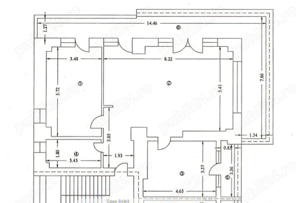 Apartament spațios de 3 camere – Cartier Albert, Bdul Republicii - Poză 10